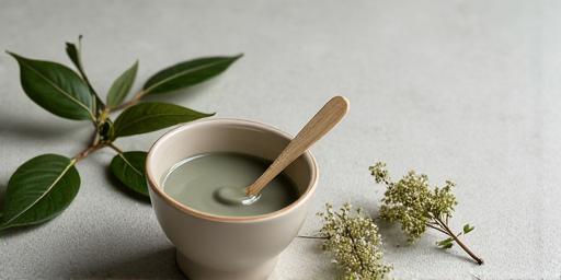 Rensende ansiktsmaske med leire og tea tree